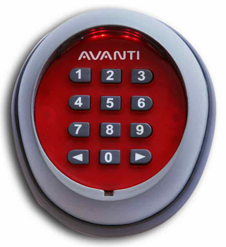 Avanti Wireless Keypad - Garage Door Remotes